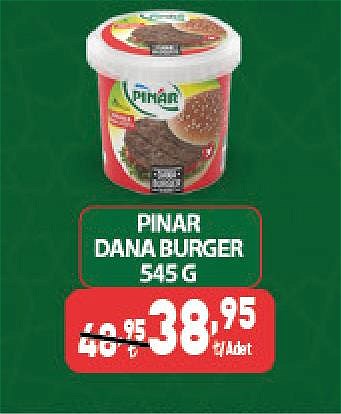 Pınar Dana Burger 545 g image