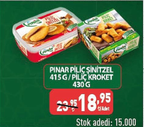 Pınar Piliç Sinitzel 415 g/Piliç Kroket 430 g image