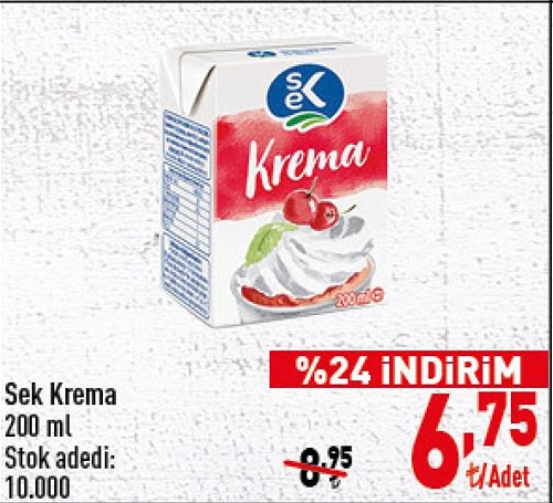 Sek Krema 200 ml image