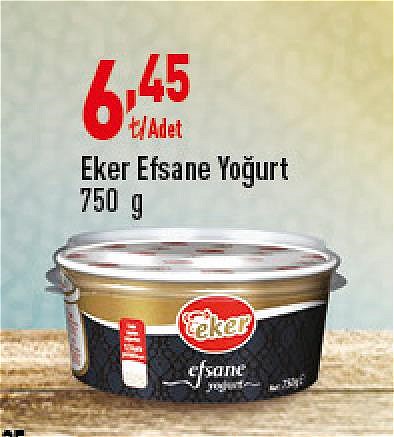 Eker Efsane Yoğurt 750 g image