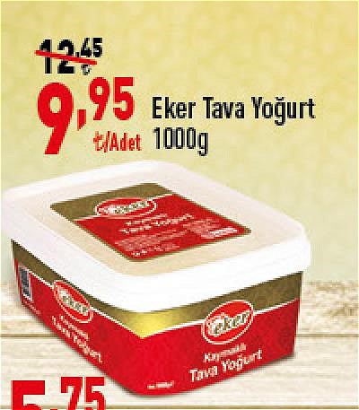 Eker Tava Yoğurt 1000 g image