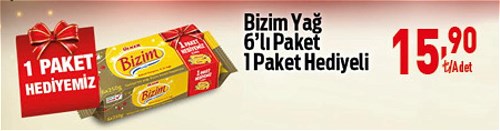 Bizim Yağ 6'lı Paket+ 1 Paket Hediyeli image