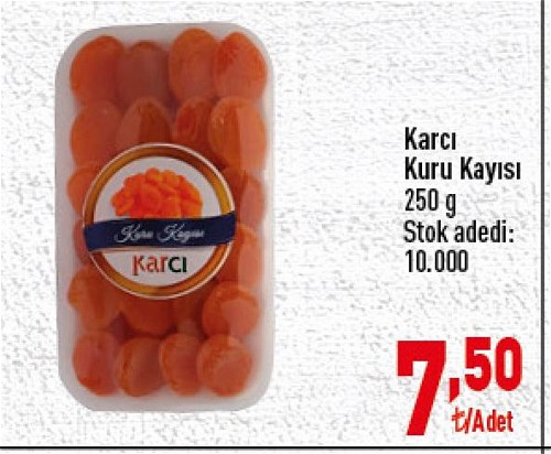 Karcı Kuru Kayısı 250 g image