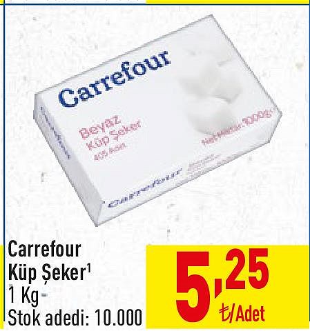 Carrefour Küp Şeker 1 Kg image