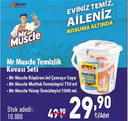 Mr. Muscle Temizlik Kovası Seti image