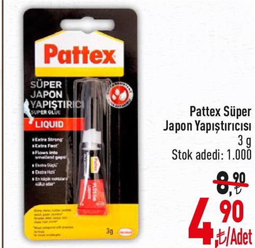 Pattex Süper Japon Yapıştırıcısı 3 g image