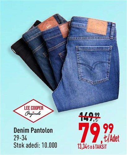 Lee Cooper Denim Pantolon image