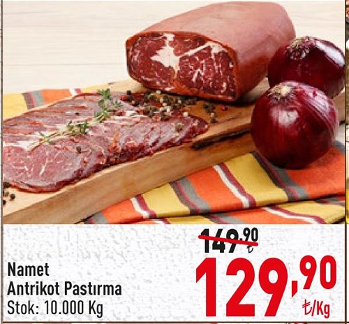 Namet Antrikot Pastırma kg image