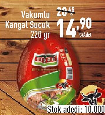 Vakumlu Kangal Sucuk 220 gr image