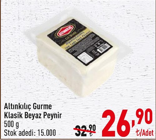 Altınkılıç Gurme Klasik Beyaz Peynir 500 g image