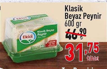 Ekici Klasik Beyaz Peynir 600 g image