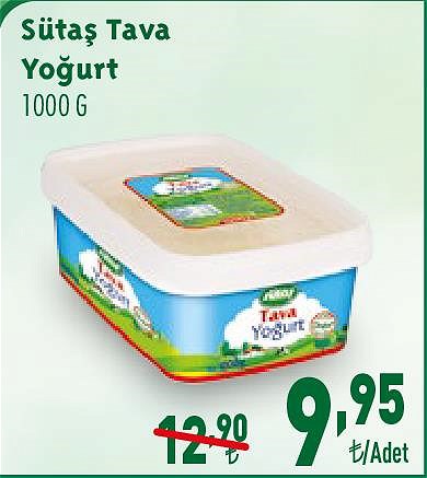 Sütaş Tava Yoğurt 1000 g image