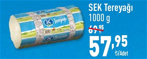 Sek Tereyağı 1000 g image