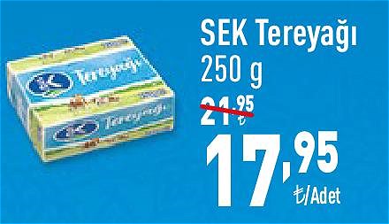 Sek Tereyağı 250 g image