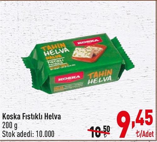 Koska Fıstıklı Helva 200 g image