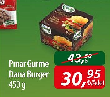 Pınar Gurme Dana Burger 450 g image