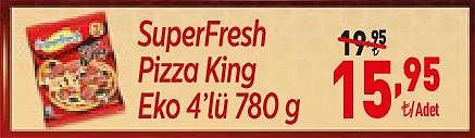 SuperFresh Pizza King Eko 4'lü 780 g image