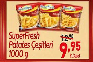 SuperFresh Patates Çeşitleri 1000 g image