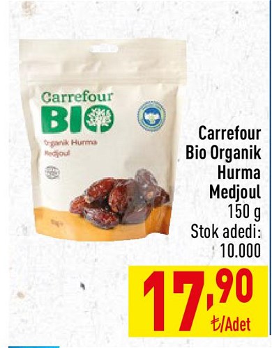 Carrefour Bio Organik Hurma Medjoul 150 g image