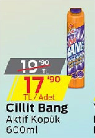 Cillit Bang Aktif Köpük 600 ml image