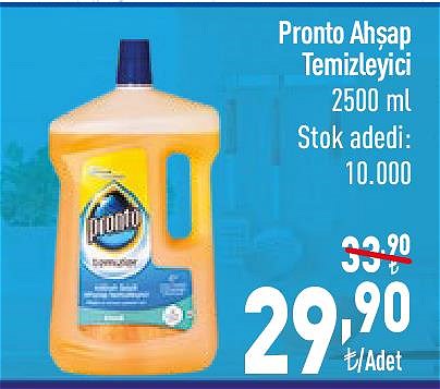 Pronto Ahşap Temizleyici 2500 ml image