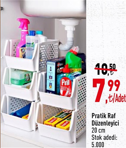 Pratik Raf Düzenleyici 20 cm image