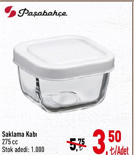 Paşabahçe Saklama Kabı 275 cc image