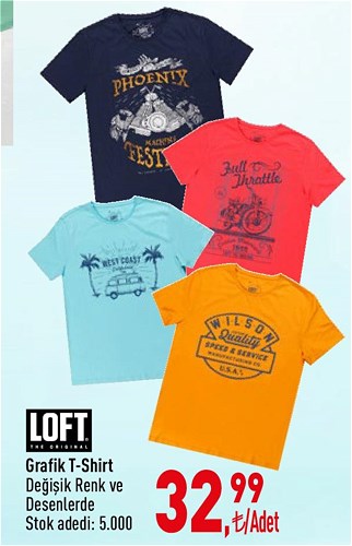 Loft Grafik T-Shirt image