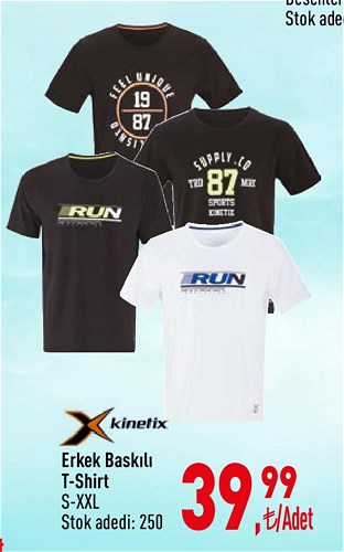 Kinetix Erkek Baskılı Tshirt image