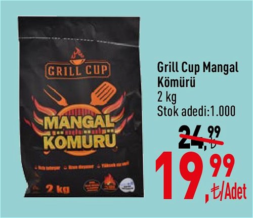 Grill Cup Mangal Kömürü 2 kg image