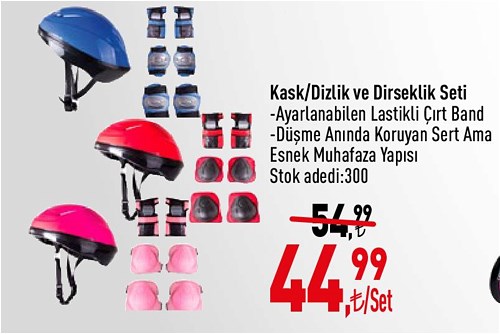 Kask/Dizlik ve Dirseklik Seti image