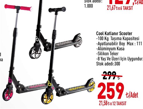 Cool Katlanır Scooter image