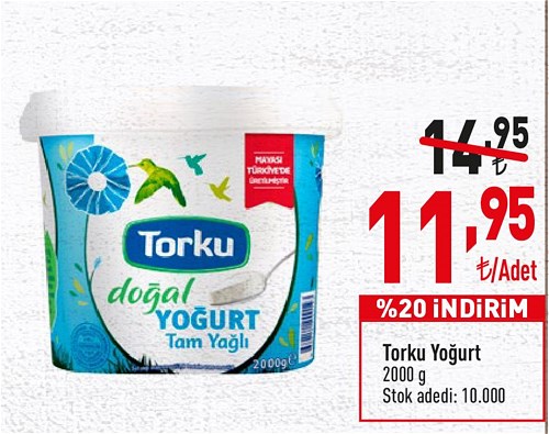 Torku Yoğurt 2000 g image