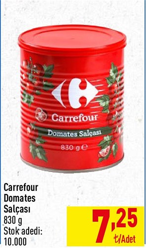 Carrefour Domates Salçası 830 g image