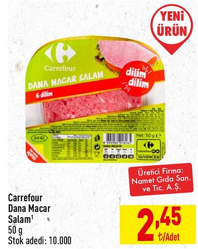 Carrefour Dana Macar Salam 50 g image