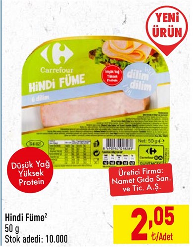 Carrefour Hindi Füme 50 g image