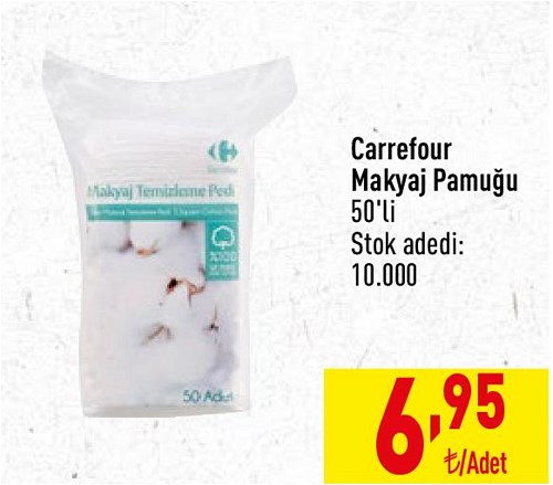 Carrefour Makyaj Pamuğu 50'li image