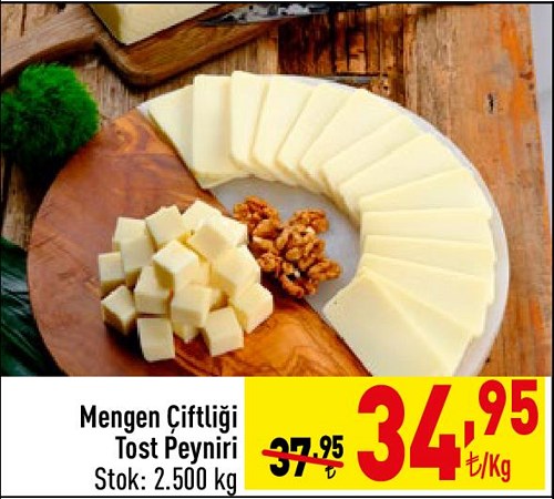 Mengen Çiftliği Tost Peyniri kg image