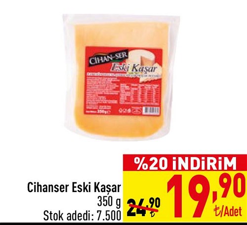 Cihanser Eski Kaşar 350 g image