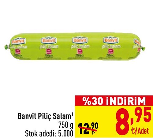 Banvit Piliç Salam 750 g image