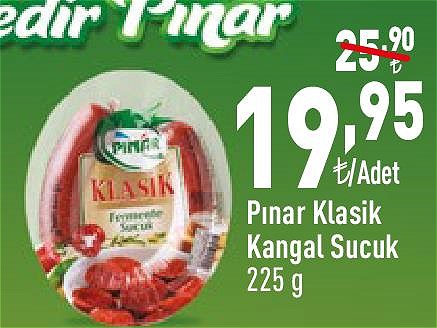 Pınar Klasik Kangal Sucuk 225 g image