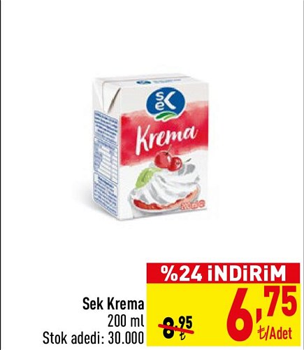 Sek Krema 200 ml image