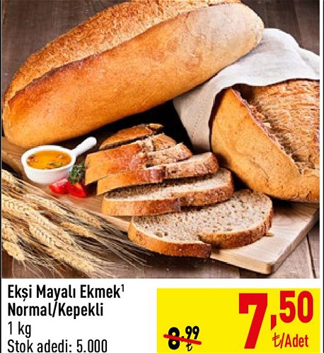 Ekşi Mayalı Ekmek Normak/Kepekli image