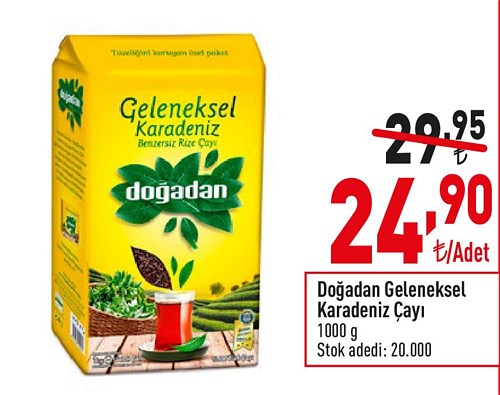 Doğadan Geleneksel Karadeniz Çayı 1000 g image