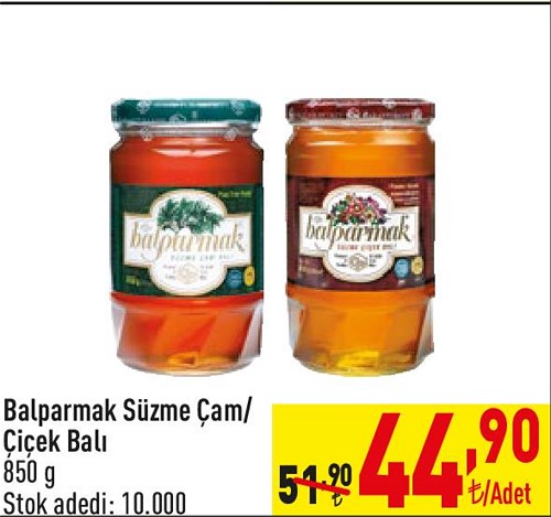 Balparmak Süzme Çam/Çiçek Balı 850 g image