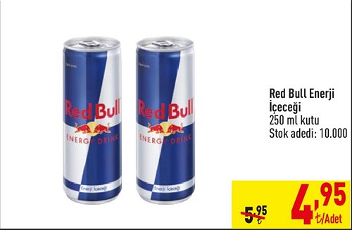 Red Bull Enerji İçeceği 250 ml Kutu image