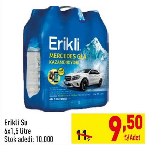 Erikli Su 6x1,5 l image