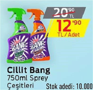 Cillit Bang 750 ml Sprey Çeşitleri image