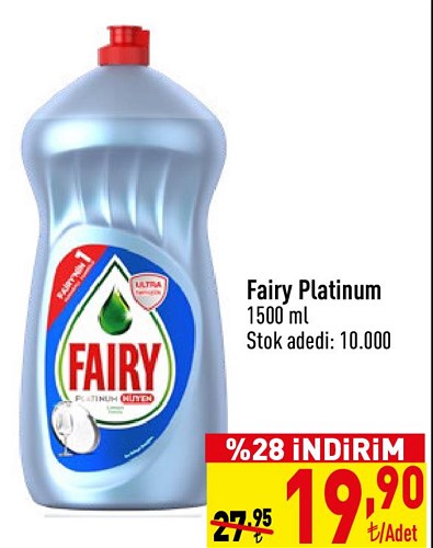 Fairy Platinum 1500 ml image