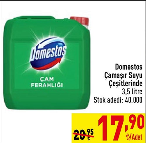 Domestos Çamaşır Suyu Çeşitleri 3,5 l image